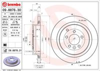 BREMBO 09887630 - Disco de freno - PRIME LINE