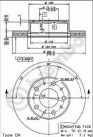 BREMBO 09.8931.10 - Disco de freno