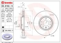 BREMBO 09916211 - Disco de freno - PRIME LINE - UV Coated