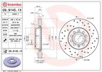 BREMBO 0991451X - Disco de freno - XTRA LINE - Xtra