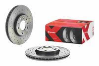 BREMBO 0991651X - Disco de freno - XTRA LINE - Xtra