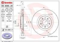 BREMBO 09936520 - Disco de freno - PRIME LINE