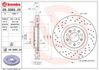 BREMBO 0993652X - Disco de freno - XTRA LINE - Xtra