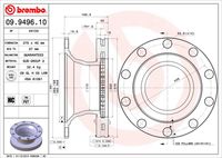 BREMBO 09.9496.10 - Disco de freno