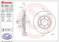 BREMBO 09955710 - Disco de freno - PRIME LINE