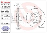 BREMBO 09954410 - Disco de freno - PRIME LINE