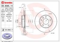 BREMBO 09958511 - Disco de freno - PRIME LINE - UV Coated