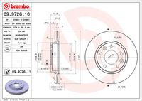 BREMBO 09972611 - Disco de freno - PRIME LINE - UV Coated