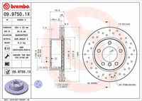 BREMBO 09975014 - Disco de freno - PRIME LINE