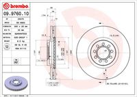 BREMBO 09976010 - Lado de montaje: Eje delantero<br>Tipo de vehículo: 35S<br>Tipo de disco de frenos: ventilación interna<br>Espesor de disco de frenos [mm]: 28<br>Número de orificios: 6<br>Altura [mm]: 75<br>Diámetro de centrado [mm]: 78<br>Diámetro exterior [mm]: 300<br>Espesor mínimo [mm]: 25<br>