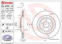 BREMBO 09976710 - Disco de freno - PRIME LINE