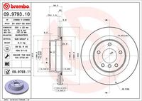 BREMBO 09979310 - Disco de freno - PRIME LINE