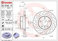 BREMBO 0997931X - Disco de freno - XTRA LINE - Xtra