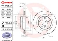 BREMBO 09979321 - Disco de freno - PRIME LINE - UV Coated