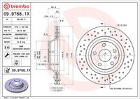 BREMBO 0997681X - Disco de freno - XTRA LINE - Xtra