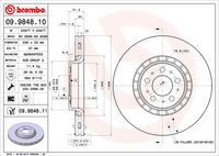 BREMBO 09.9848.10 - Disco de freno