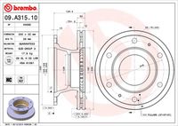 BREMBO 09A31510 - Disco de freno - PRIME LINE