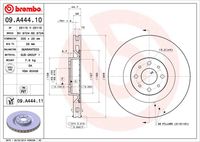 BREMBO 09A44410 - Disco de freno - PRIME LINE