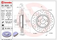 BREMBO 09A53211 - Disco de freno - PRIME LINE - UV Coated