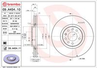 BREMBO 09A45410 - Disco de freno - PRIME LINE