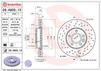 BREMBO 09A90511 - Disco de freno - PRIME LINE - UV Coated