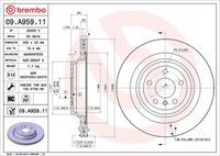 BREMBO 09.A959.11 - Disco de freno