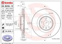 BREMBO 09B03910 - Disco de freno - PRIME LINE