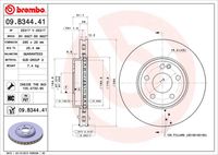 BREMBO 09B34441 - Disco de freno - PRIME LINE - UV Coated