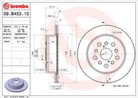 BLUE PRINT ADT343111 - Disco de freno