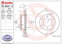 BREMBO 09B62210 - Disco de freno - PRIME LINE