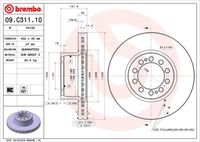 BREMBO 09C31110 - 