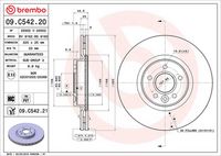 BREMBO 09C54221 - Disco de freno - PRIME LINE - UV Coated