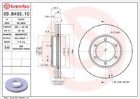 BREMBO 09.B402.10 - Disco de freno