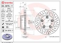 BREMBO 09.C879.11 - Disco de freno