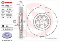 BREMBO 09D43311 - Disco de freno - PRIME LINE - UV Coated