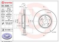 BLUE PRINT ADH243133 - Disco de freno