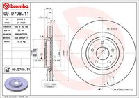 BLUE PRINT ADN143156 - Disco de freno