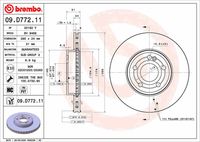 BREMBO 09D77211 - Lado de montaje: Eje trasero<br>Equipamiento de vehículo: para vehículos con paquete sport<br>para código de equipamiento especial: U29<br>Tipo de disco de frenos: macizo<br>Espesor de disco de frenos [mm]: 12<br>Número de orificios: 5<br>Artículo complementario / información complementaria 2: con tornillos<br>Altura [mm]: 44<br>Diámetro de centrado [mm]: 67<br>Diámetro exterior [mm]: 320<br>Procesamiento: altamente carbonizado<br>Superficie: revestido<br>Espesor mínimo [mm]: 10,3<br>