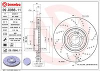 BREMBO 08D76011 - Disco de freno - PRIME LINE - UV Coated