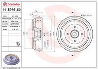 BOSCH 0986477282 - Tambor de freno