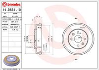 BREMBO 14D63110 - Tambor de freno - ESSENTIAL LINE