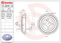 BLUE PRINT ADBP470024 - Tambor de freno