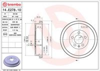 BLUE PRINT ADBP470025 - Tambor de freno