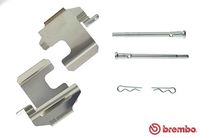 BREMBO A02244 - Lado de montaje: Eje delantero<br>Restricción de fabricante: Mando System<br>