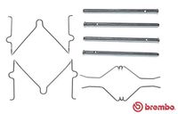 BREMBO A02263 - Kit de accesorios, pastillas de frenos - PRIME LINE