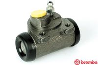 BOSCH F026002521 - Lado de montaje: Eje trasero izquierda<br>Sistema de frenos: Lucas-Girling<br>Frenos: Cilindro de freno con regulador de fuerza incorporado<br>Diámetro del pistón [mm]: 19,05<br>Referencia artículo par: F026002521<br>