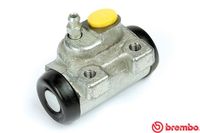 BOSCH F026002521 - Lado de montaje: Eje trasero izquierda<br>Sistema de frenos: Lucas-Girling<br>Frenos: Cilindro de freno con regulador de fuerza incorporado<br>Diámetro del pistón [mm]: 19,05<br>Referencia artículo par: F026002521<br>