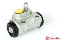 BOSCH F026002521 - Lado de montaje: Eje trasero izquierda<br>Sistema de frenos: Lucas-Girling<br>Frenos: Cilindro de freno con regulador de fuerza incorporado<br>Diámetro del pistón [mm]: 19,05<br>Referencia artículo par: F026002521<br>