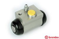 BOSCH F026009223 - Lado de montaje: Eje trasero izquierda<br>Llanta, nº de taladros: 4<br>Restricción de fabricante: Bosch<br>Dinámica de frenado / conducción: para vehículos sin ABS<br>Diámetro del pistón [mm]: 19,05<br>