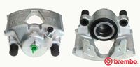 BOSCH 0986474056 - Lado de montaje: Eje delantero, derecha<br>N.º de chasis (VIN) hasta: W7999999<br>Diámetro del pistón [mm]: 52<br>Ancho int. [mm]: 68<br>Sistema de frenos: ATE<br>Material: Hierro fundido<br>Tipo de pinza de freno: Montura flotante<br>Referencia artículo par: 0 986 473 905<br>Nº art. de accesorio recomendado: 1 987 470 603<br>